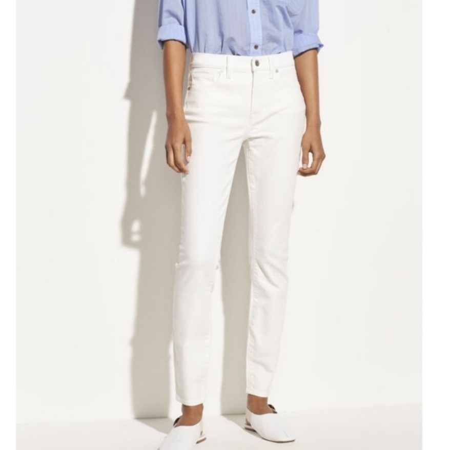New Vince Five Pocket Skinny Jeans White Women 29 Style Dv360b2471
